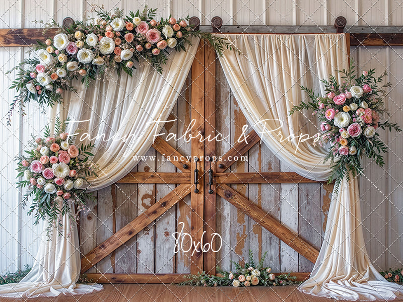 Blossoming Birch Barn - With Sweep Option