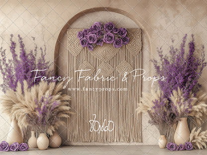 Bohemian Lavender Rose - With Sweep Option