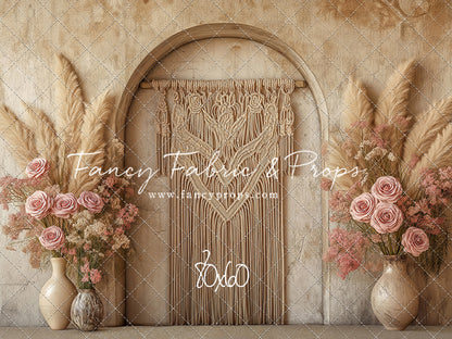 Bohemian Rose - With Sweep Option