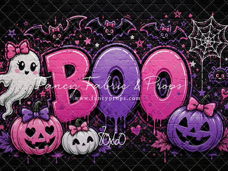 Bubblegum Boo Wall - With Sweep Option