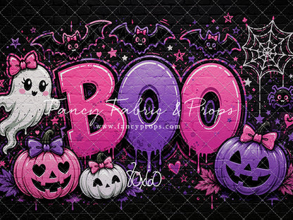 Bubblegum Boo Wall - With Sweep Option