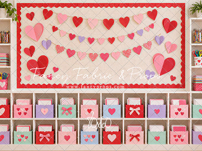 Cheerful Valentine Classroom - With Sweep Option