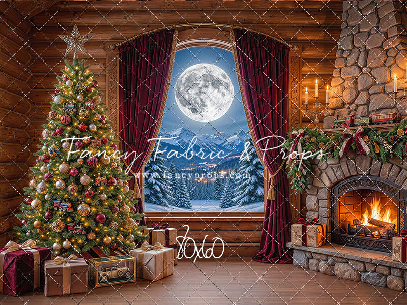 Christmas Moon - With Sweep Option