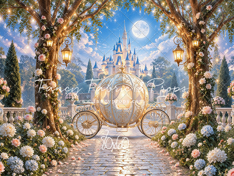 Cinderella's Carriage Castle - With Sweep Option