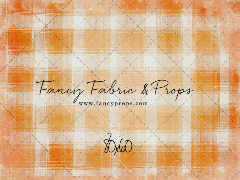 Citrus Tartan- With Sweep Option