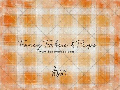 Citrus Tartan- With Sweep Option