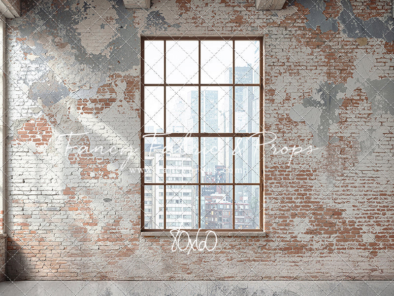 City Brick Canvas - With Sweep Option