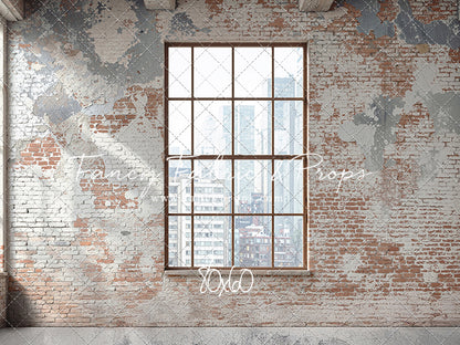 City Brick Canvas - With Sweep Option