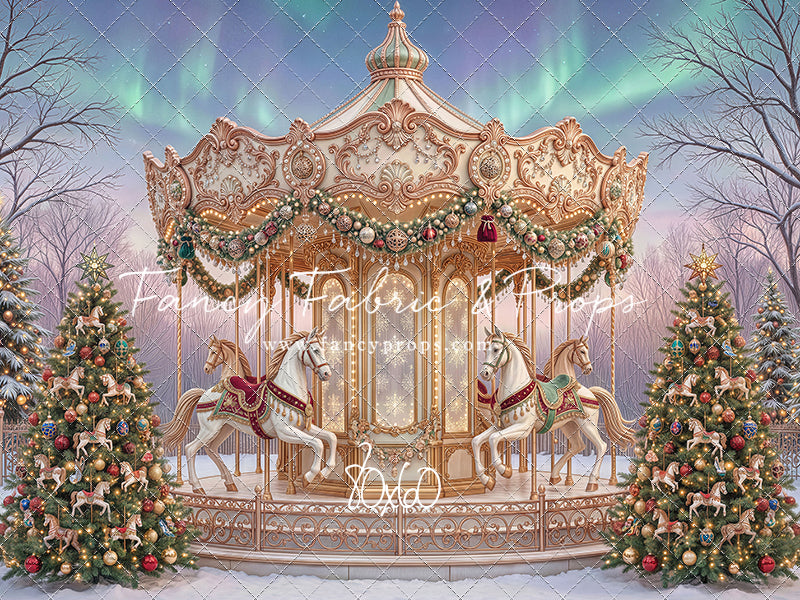 Classic Christmas Carousel - With Sweep Option