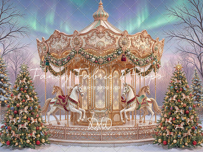 Classic Christmas Carousel - With Sweep Option