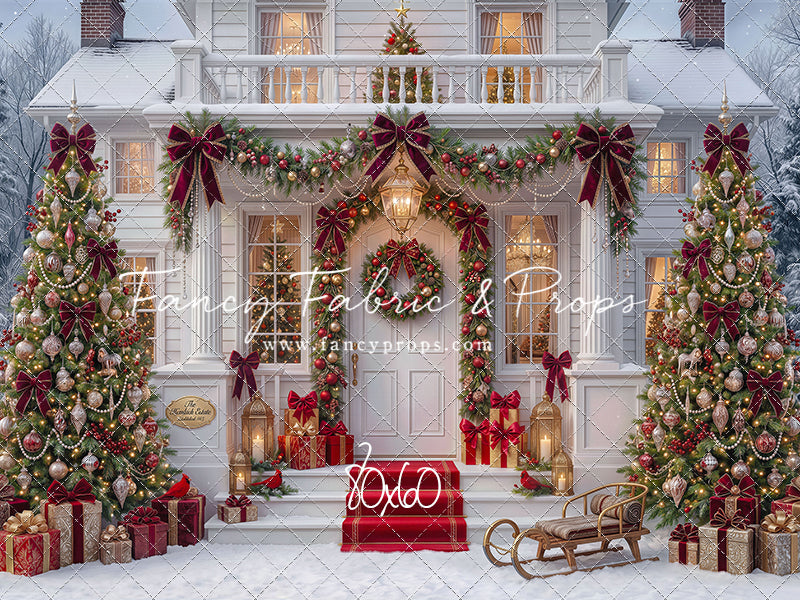 Classic Christmas House - With Sweep Option