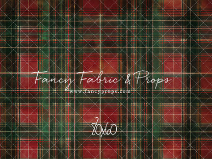 Classic Christmas Plaid - With Sweep Option
