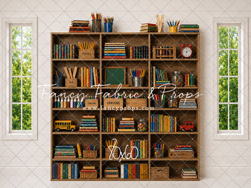 Classic Classroom Bookshelf - With Sweep Option