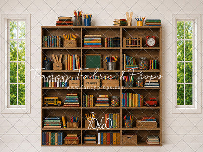 Classic Classroom Bookshelf - With Sweep Option