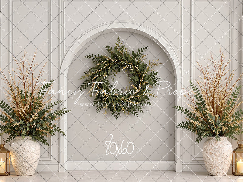 Clean Evergreen Arch - With Sweep Option