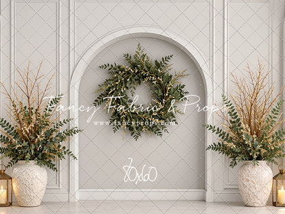Clean Evergreen Arch - With Sweep Option