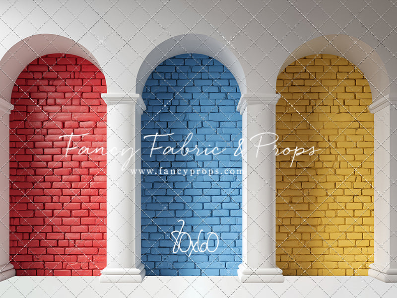 Colorblock Columns - With Sweep Option