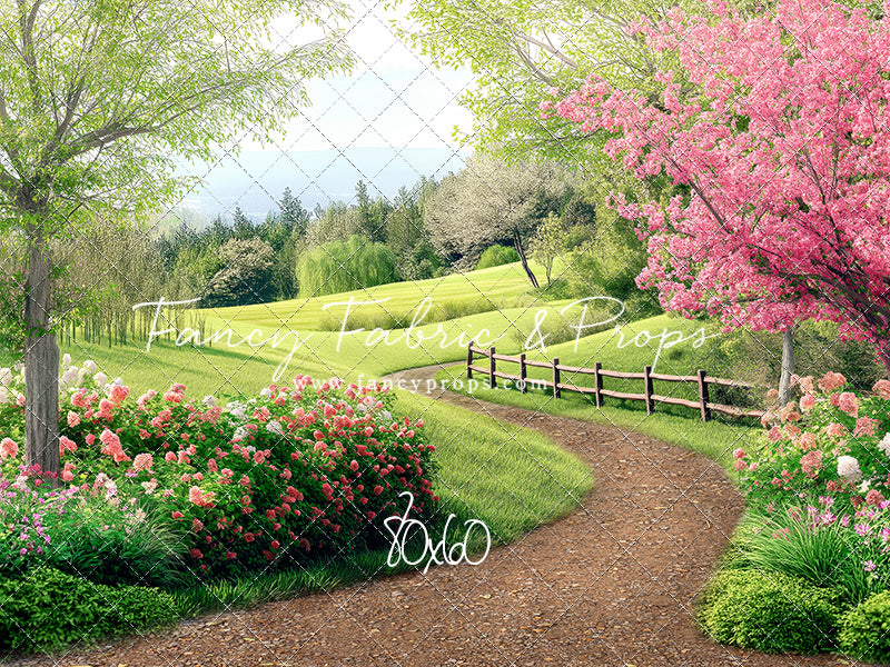 Country Road In Bloom - With Sweep Option