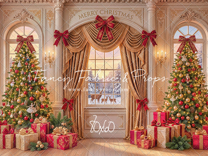 Deer Christmas - with Sweep Option