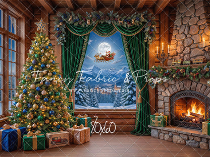 Emerald Mountain Sleigh View - with Sweep Option