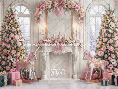 Enchanted Blush Christmas - with Sweep Option