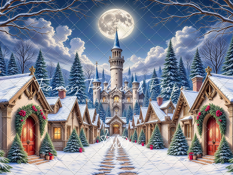 Enchanted Snowfall Lane - with Sweep Option