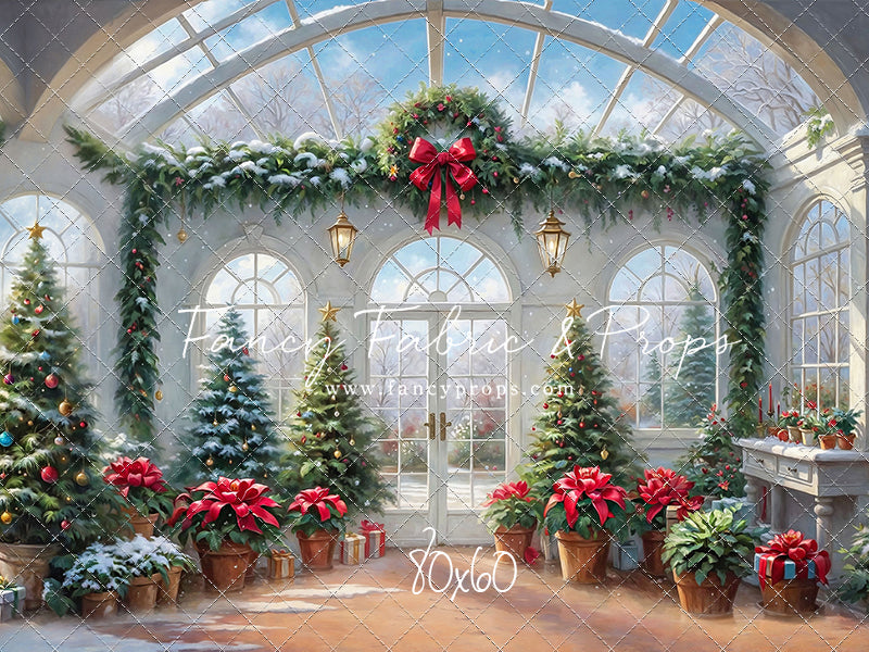 Enchanted Winter Conservatory - With Sweep Option