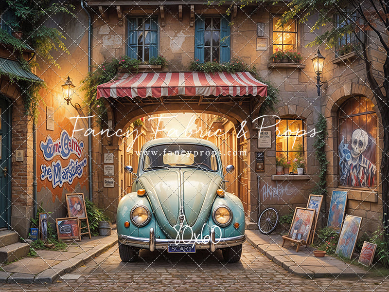 Evening Retro Boulevard - With Sweep Option