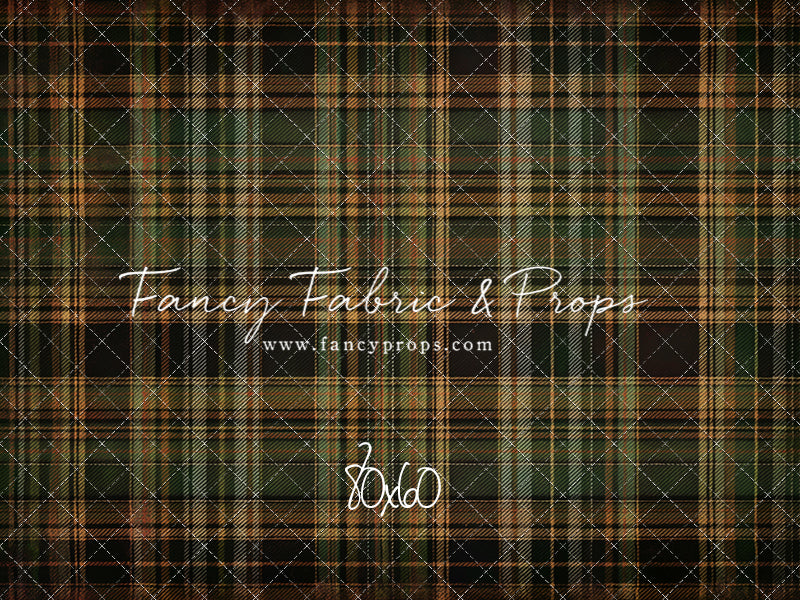 Evergreen Flannel - With Sweep Option