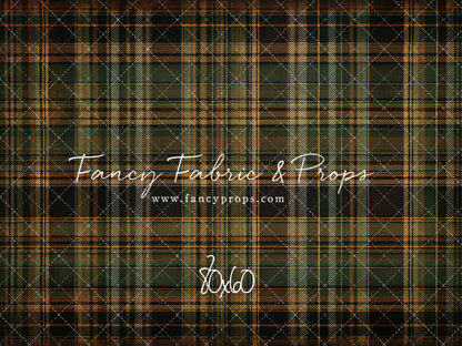 Evergreen Flannel - With Sweep Option