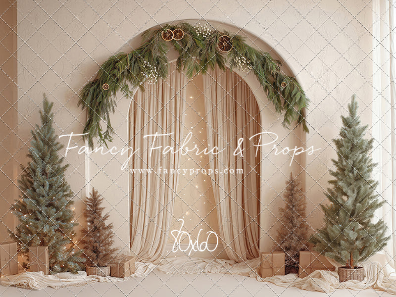 Evergreen & Ivory - With Sweep Option