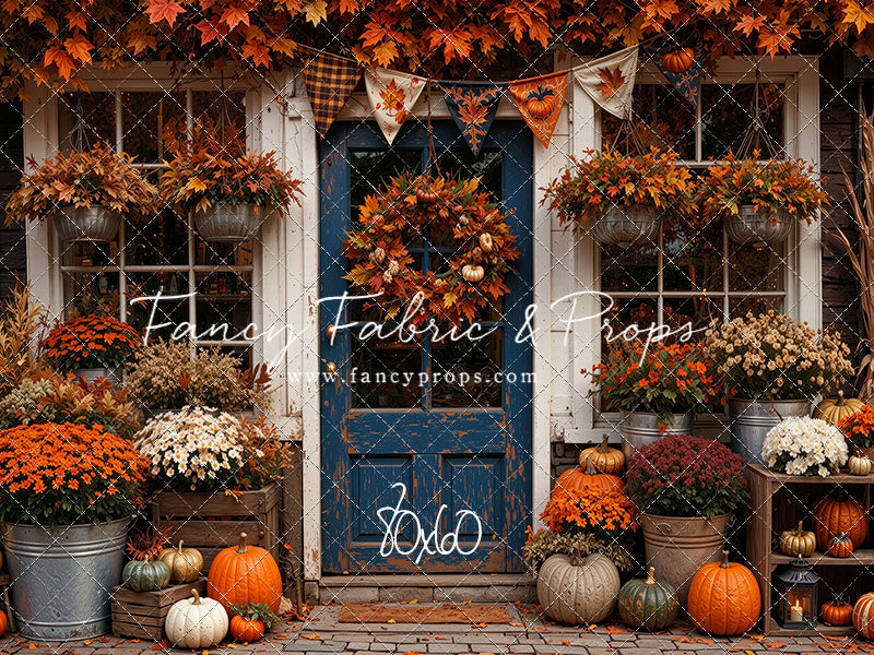 Falling Leaves Flower Shop - With Sweep Option
