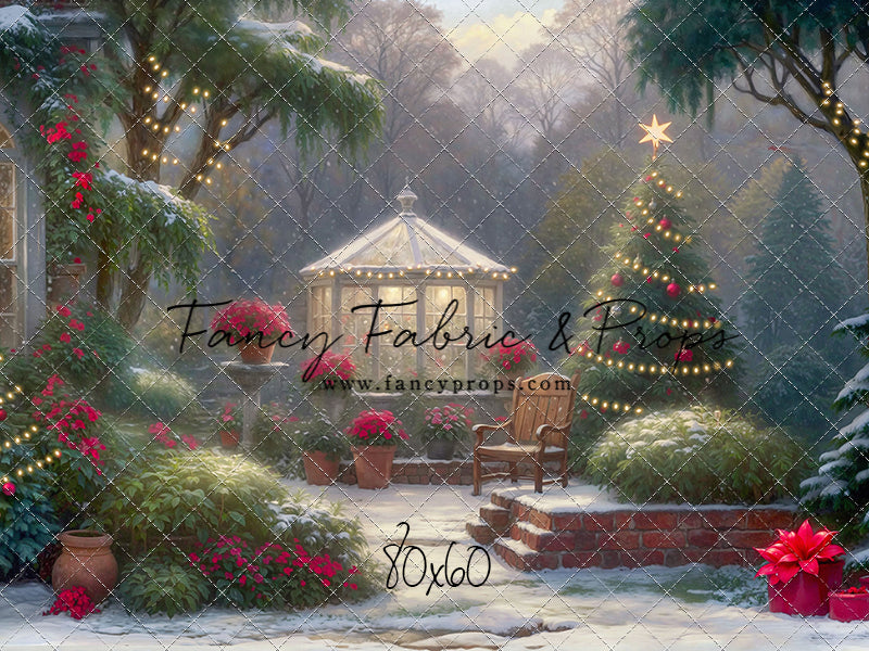 Festive Floral Fantasy - With Sweep Option