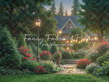 Festive Floral Path - With Sweep Option