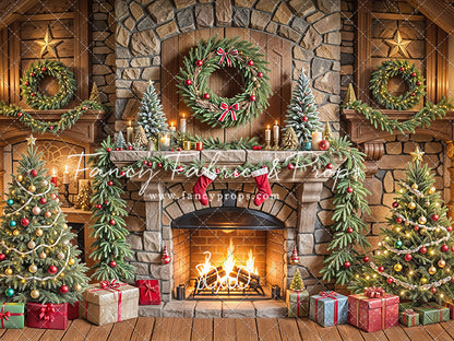 Fireside Christmas Magic - with Sweep Option