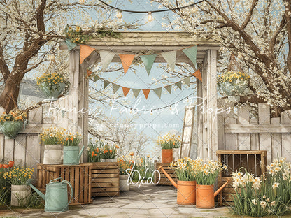 Fresh Cut Spring Garden - With Sweep Option