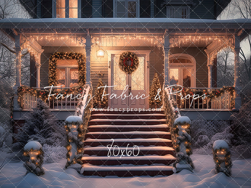 Front Porch Winter Nights