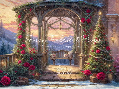 Frosty Rose Pavilion - with Sweep Option