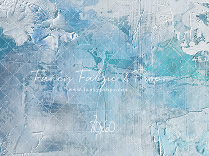 Frozen Veil - With Blue Floor Sweep Option