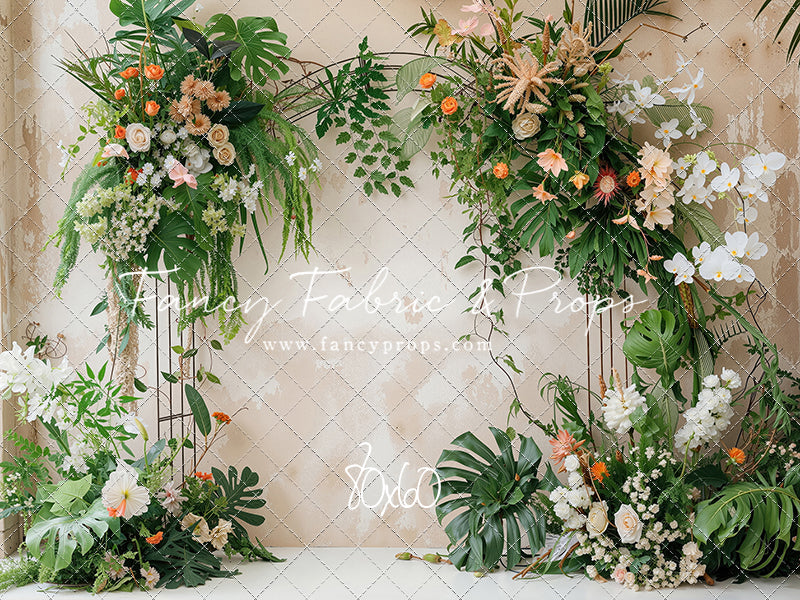Garden Arch In Bloom - With Sweep Option