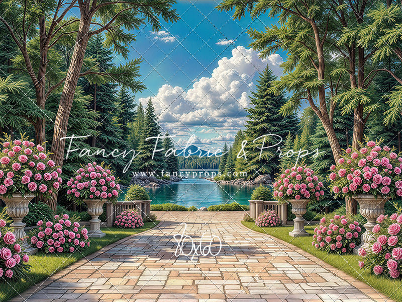 Garden By The Blue Lake - With Sweep Option