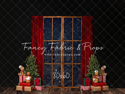 Gingerbread Mantle Window