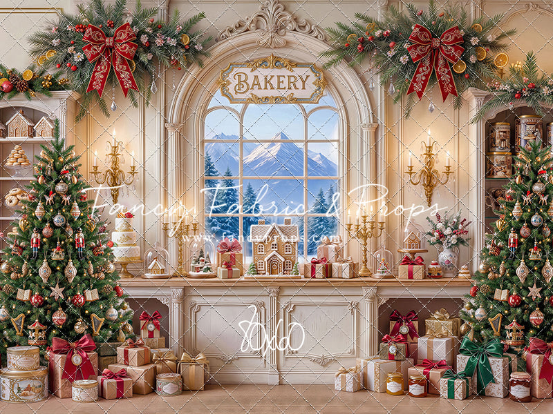 Gingerbread Wishes Bakery - With Sweep Option