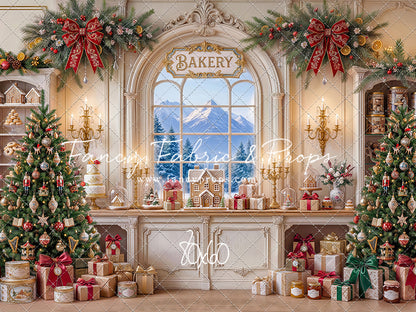 Gingerbread Wishes Bakery - With Sweep Option
