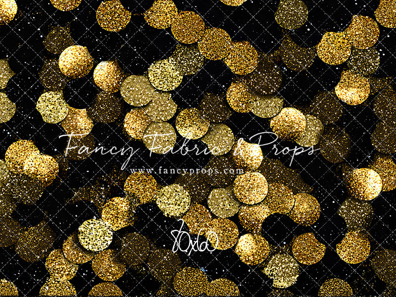 Golden Glam Confetti - With Sweep Option