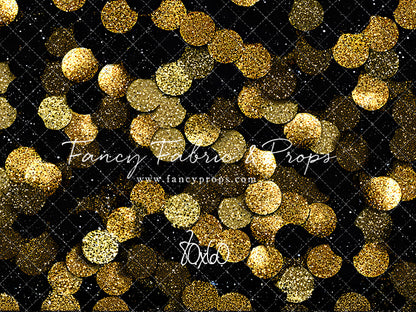 Golden Glam Confetti - With Sweep Option