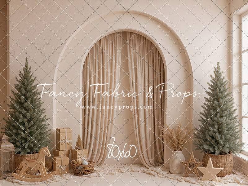 Golden Noel Arch - With Sweep Option