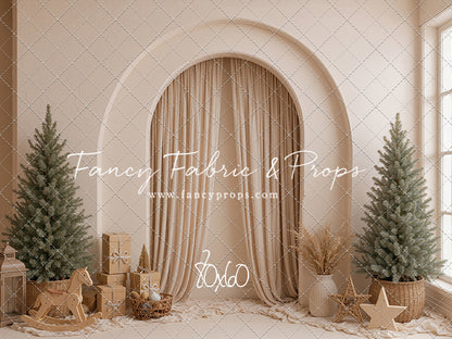 Golden Noel Arch - With Sweep Option