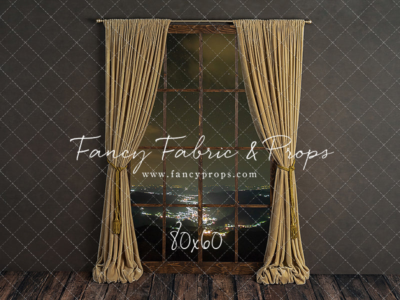 Golden Window Eve – Fancy Fabric & Props