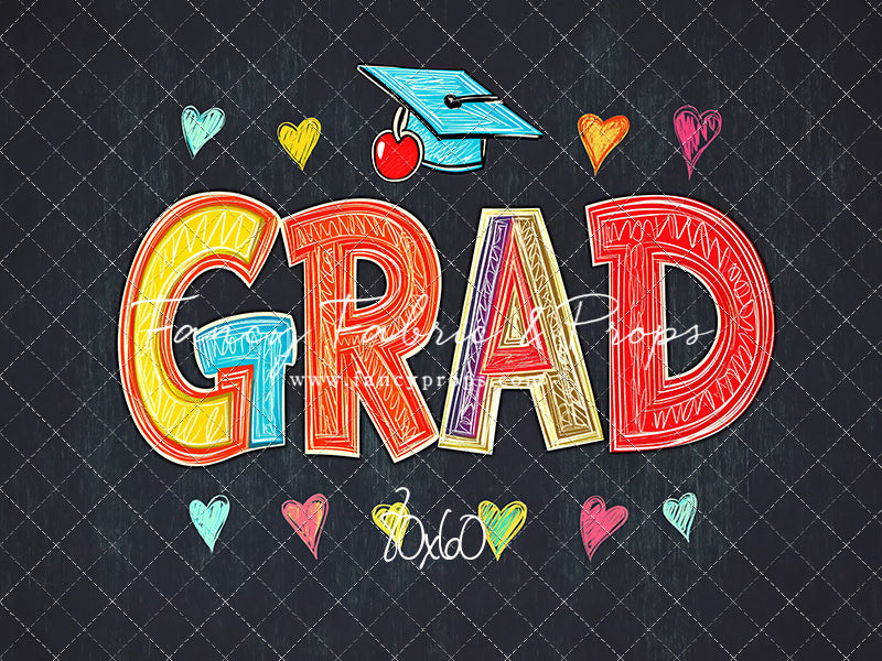 Color Me Graduate - With Sweep Option